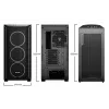 PC-Gehäuse be quiet! Shadow Base 800 FX Midi Tower Schwarz