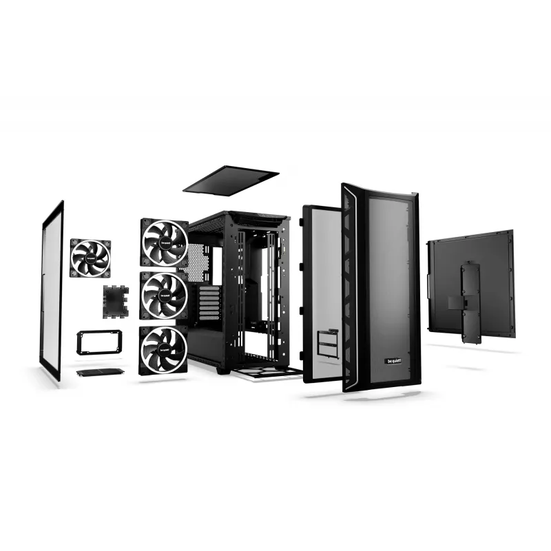 PC-Gehäuse be quiet! Shadow Base 800 FX Midi Tower Schwarz