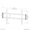 Neomounts WL30-550BL18 TV-Wandhalterung 43-86 Zoll - ultraflach - einfache Installation