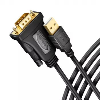 Axagon ADS-1PQN USB-A 2.0 - Seriell RS-232 DB9-M FTDI-Adapterkabel