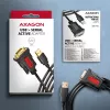 Axagon ADS-1PSN USB-A 2.0 - seriell RS-232 DB9-M Prolific Adapterkabel 1,5 m