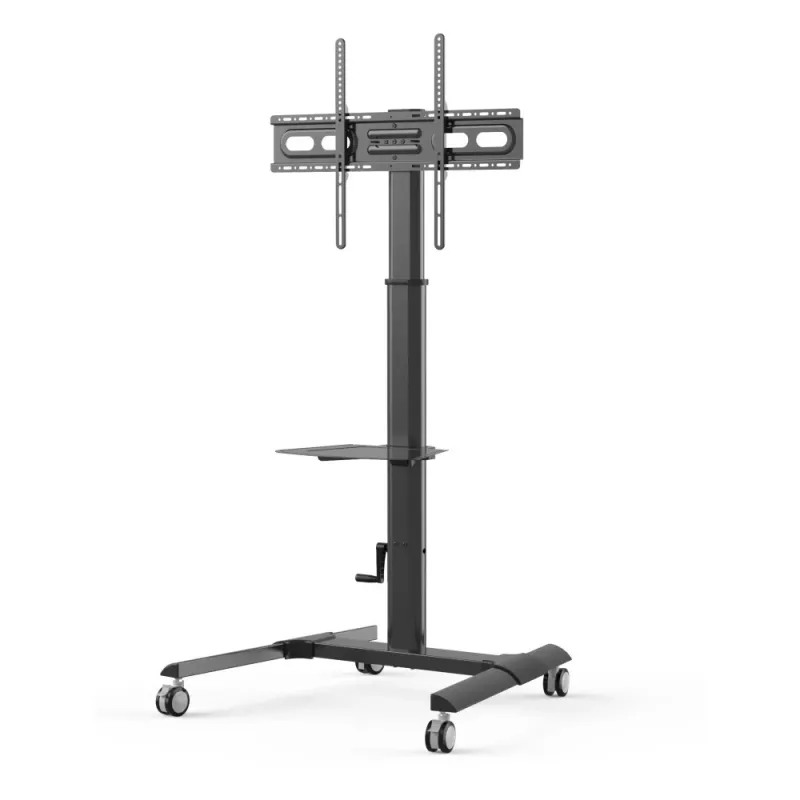 Techly ICA-TR228 multimedia cart/stand Schwarz Flat panel
