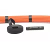 DIGITUS Klettband, 20 mm breit für strukturierte Verkabelung 10-m-Rolle, Farbe schwarz