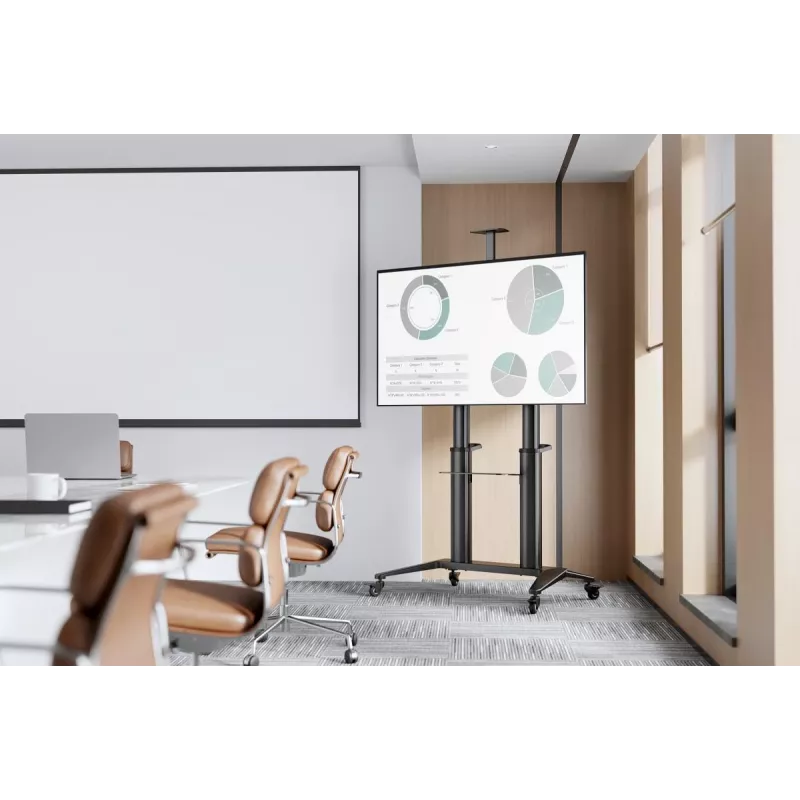 Digitus Collaboration Trolley DA-90452 Maximales Gewicht 140 kg Bildschirmgröße 70-120 Zoll