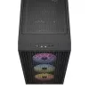 CORSAIR Mid-tower Pc Case - 3000d RGB Airflow - Schwarz