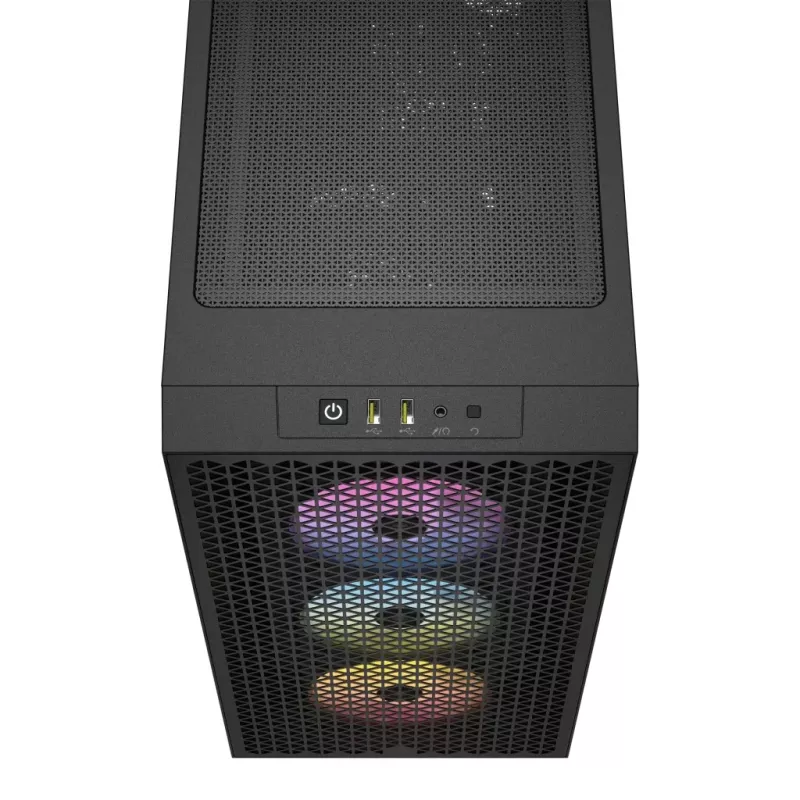 CORSAIR Mid-tower Pc Case - 3000d RGB Airflow - Schwarz