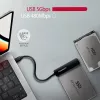 Axagon ADSA-FP2C USB-C 5Gbps - SATA 6G, 2.5 SSD/HDD SLIM Adapter - Adapter - Digitale/Daten-Schnittstellenkarten/Adapter