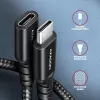 Axagon BUCM32-CF05AB SPEED+ USB-C USB 20Gbps Verlängerungskabel 0,5 m