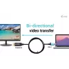 i-tec USB-C DisplayPort Bi-Direktional Kabeladapter 8K/30Hz 150 cm