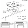 Electrolux Serie 300 LIB60420CK Schwarz Einbau 59 cm Zonen-Induktionskochfeld 4 Zone(n)