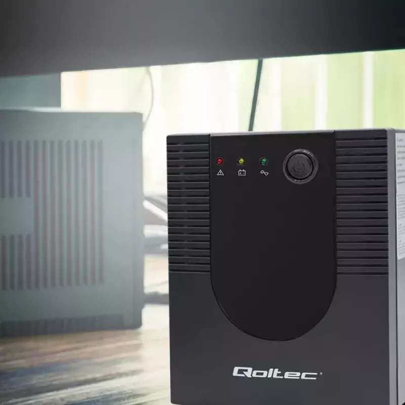 Qoltec 53777 USV Line-Interactive 2 kVA 1200 W 4 AC-Steckdosen