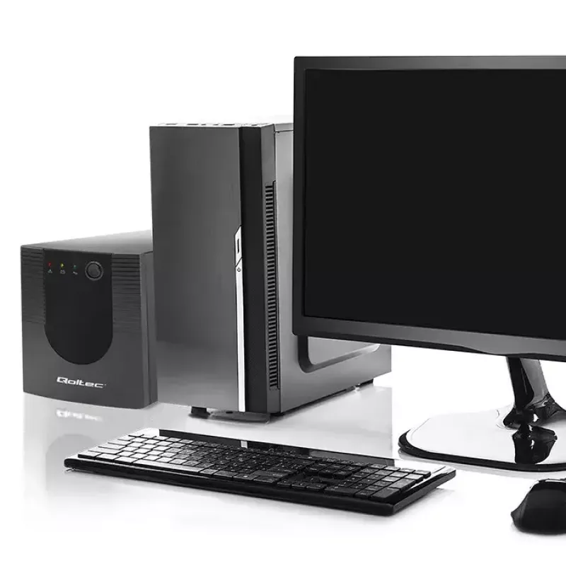 Qoltec 53777 USV Line-Interactive 2 kVA 1200 W 4 AC-Steckdosen