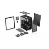 PC-Gehäuse ENDORFY Arx 500 ARGB ATX Schwarz — gehärtetes Glas, ARGB, ATX, max. GPU 350 mm, CPU-Kühler Höhe 179 mm, 7 Erweiterungsslots