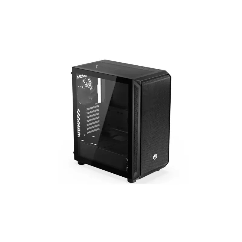 PC-Gehäuse ENDORFY Arx 500 ARGB ATX Schwarz — gehärtetes Glas, ARGB, ATX, max. GPU 350 mm, CPU-Kühler Höhe 179 mm, 7 Erweiterungsslots