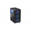 PC-Gehäuse ENDORFY Arx 500 ARGB ATX Schwarz — gehärtetes Glas, ARGB, ATX, max. GPU 350 mm, CPU-Kühler Höhe 179 mm, 7 Erweiterungsslots