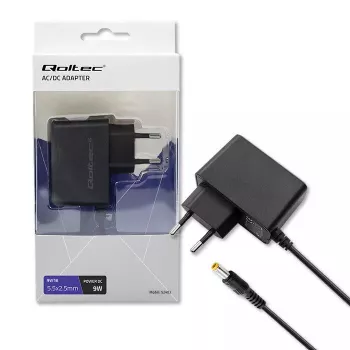 Netzteil Qoltec 52403 Indoor 9W Schwarz 220-240V
