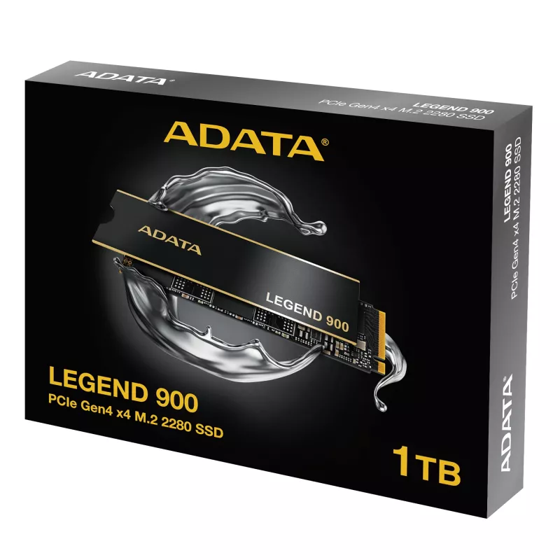 Interne M.2 SSD ADATA LEGEND 900 1 TB PCIe 4.0 NVMe (2280) 7000/5400 MB/s, 3D NAND, TBW 1200