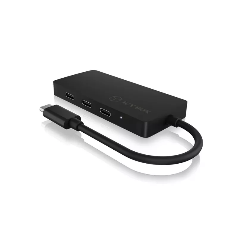 ICY BOX IB-HUB1429-CPD USB 3.2 Gen 2 (3.1 Gen 2) Type-C 10000 Mbit/s Schwarz