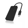 ICY BOX IB-HUB1429-CPD USB 3.2 Gen 2 (3.1 Gen 2) Type-C 10000 Mbit/s Schwarz