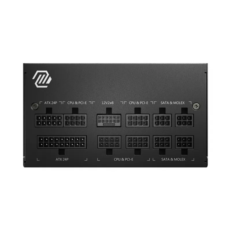 MSI MAG A750GL PCIE5 Netzteil 750 W 20+4 pin ATX ATX Schwarz