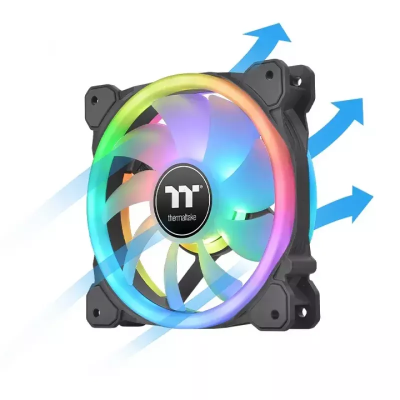 Thermaltake SWAFAN 12 RGB 12 cm Lüfter Schwarz 500–2000 RPM