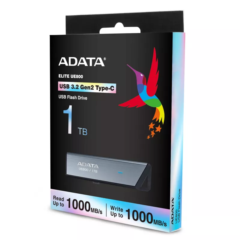 ADATA UE800 USB-Stick 1 TB USB Typ-C 3.2 Gen 2 (3.1 Gen 2) Silber