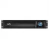 APC Smart-UPS C, Line-Interactive, 2000VA, Rackmount 2U, 230V, 6x IEC C13-Steckdosen, USB- und serielle Kommunikation, AVR, grafisches LCD