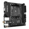 GIGABYTE A520I AC Mainboard - Unterstützt AMD Ryzen 5000 Series AM4 CPUs, 6 Phasen Digital VRM, bis zu 5300MHz DDR4 (OC), 1xPCIe 3.0 M.2, WLAN, GbE LAN, USB 3.2 Gen1