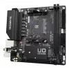 GIGABYTE A520I AC Mainboard - Unterstützt AMD Ryzen 5000 Series AM4 CPUs, 6 Phasen Digital VRM, bis zu 5300MHz DDR4 (OC), 1xPCIe 3.0 M.2, WLAN, GbE LAN, USB 3.2 Gen1