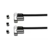 Kensington Universal 3-in-1 Keyed Cable Lock mit Twin Lockheads