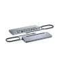 i-tec USB-C Metall Ergonomische 3x 4K Display Dockingstation mit Power Delivery 100 W + Universal-Ladegerät 100 W