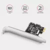 Interner SATA-Adapter Axagon PCES-SJ2 PCIe 2 Gbit/s Schwarz
