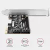 Interner SATA-Adapter Axagon PCES-SJ2 PCIe 2 Gbit/s Schwarz
