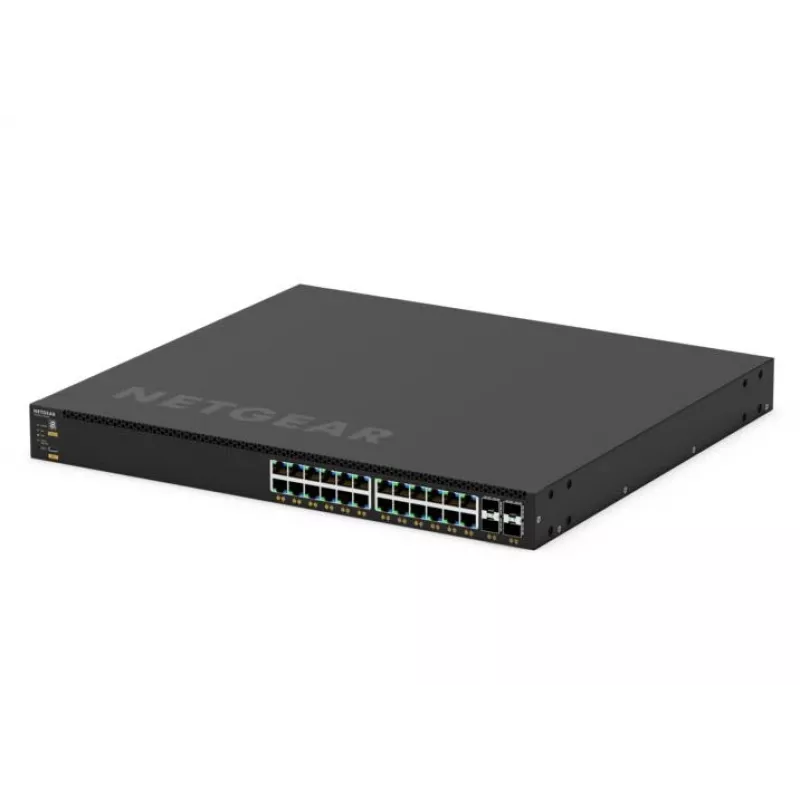 NETGEAR GSM4328-100AJS Managed L3 Gigabit Ethernet (10/100/1000) Power over Ethernet (PoE) 1U Schwarz
