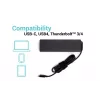 Universalladegerät i-tec USB-C PD 3.0 100W Indoor Schwarz