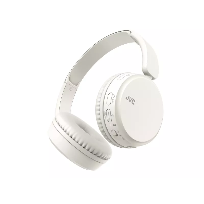 Kopfhörer JVC Deep Bass Bluetooth On Ear Weiß