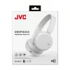Kopfhörer JVC Deep Bass Bluetooth On Ear Weiß