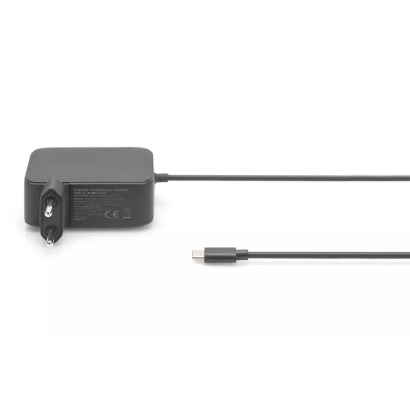 DIGITUS Notebook-Ladegerät USB-C-Netzteil 100W PD 3.0