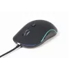 Kabelgebundene USB-Gaming-Maus GEMBIRD MUS-UL-02 — Beidhändig, 2400 DPI, 6 Tasten, Schwarz