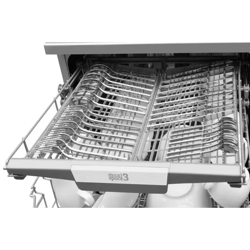 Freistehender Geschirrspüler AMICA DFM64C7EOQIH, 14 Maßgedecke, Inox, 47 dB, Energieklasse C