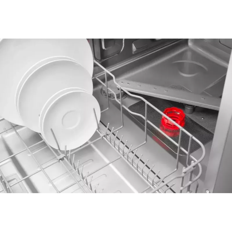 Freistehender Geschirrspüler AMICA DFM64C7EOQIH, 14 Maßgedecke, Inox, 47 dB, Energieklasse C