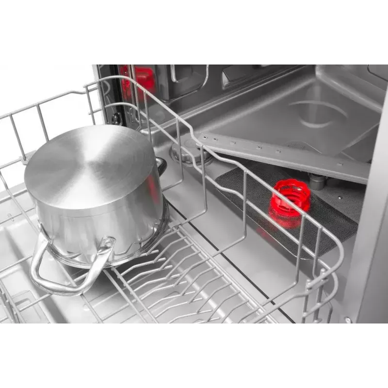 Freistehender Geschirrspüler AMICA DFM64C7EOQIH, 14 Maßgedecke, Inox, 47 dB, Energieklasse C