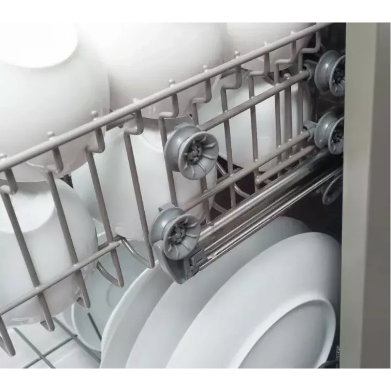 Freistehender Geschirrspüler AMICA DFM64C7EOQIH, 14 Maßgedecke, Inox, 47 dB, Energieklasse C