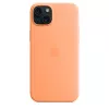 APPLE Apple Silikon Case mit MagSafe für iPhone 15 Plus Sorbet Orange