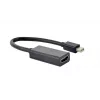 Mini DisplayPort auf HDMI Kabel Gembird A-MDPM-HDMIF4K-01 0,15 m, 4K, schwarz