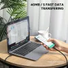 USB-Kabel AUKEY CB-KCC102 1,8 m USB-C Schwarz 0,48 Gbit/s