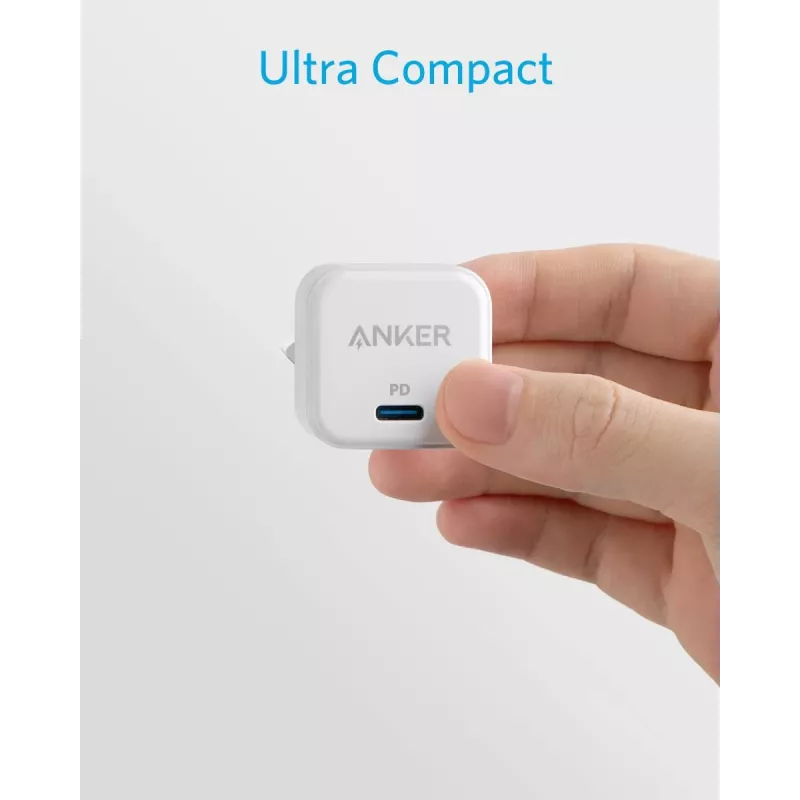 Ladegerät Anker PowerPort III Universal White AC Schnellladung Innenbereich