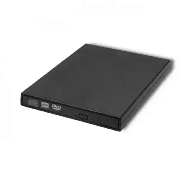 Externes DVD-RW-Laufwerk Qoltec 51858, USB 2.0 & eSATA, Tray-Loading, schwarz, 24x CD / 8x DVD