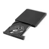 Externes DVD-RW-Laufwerk Qoltec 51858, USB 2.0 & eSATA, Tray-Loading, schwarz, 24x CD / 8x DVD