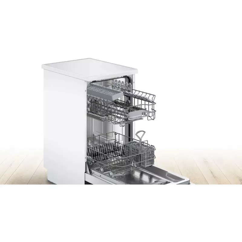 Bosch Geschirrspüler SPS2HKW58E — Serie 2 slimline 45 cm, 10 Maßgedecke, 46 dB, Edelstahlbehälter